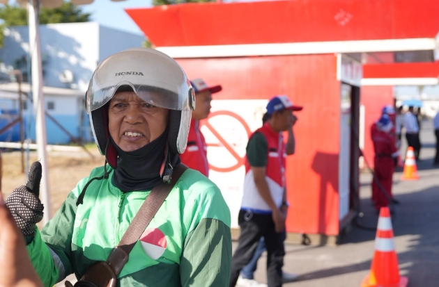 Pertamina Tambah SPBU Modular, Antrean BBM Makassar Mulai Terurai