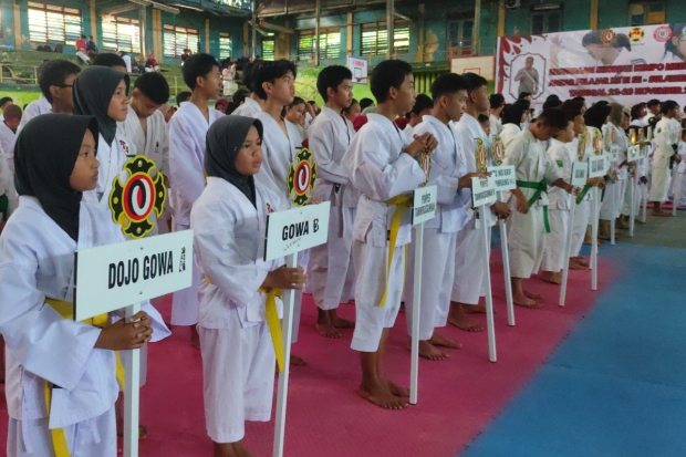192 Atlet Siap Bertanding di Kejurda Pelajar Shorinji Kempo IV Sulsel