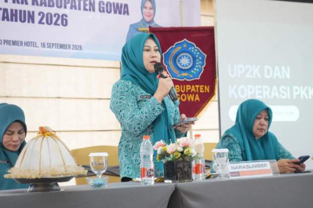 Ketua PKK Gowa Dorong Kader Bentuk Koperasi Kecamatan