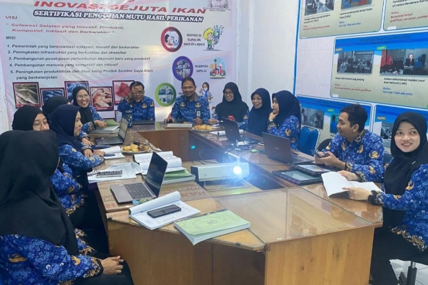 Standar Produk Perikanan Diperkuat, LSPro BPMPP Sulsel Siapkan Re-Akreditasi