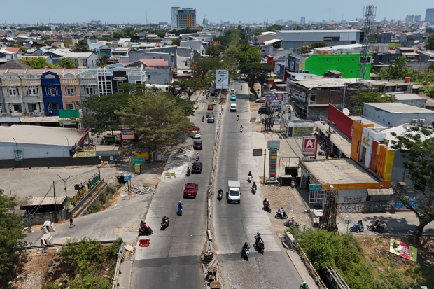 Update MYP Pemprov Sulsel: Jalan Aroepala Makassar Tuntas Dibeton