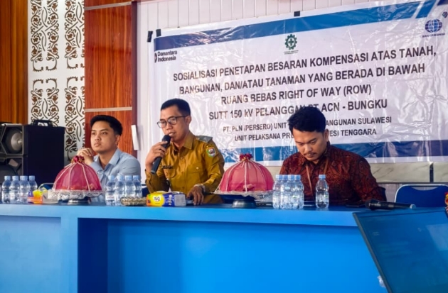 Genjot Proyek Strategis Nasional, PLN Sosialisasi Kompensasi Lahan SUTT di Morowali