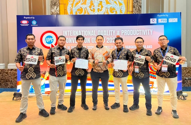 Tim Inovasi Semen Tonasa Ukir Prestasi di Bangkok, Efisiensi Energi Capai Rp15,7 Miliar