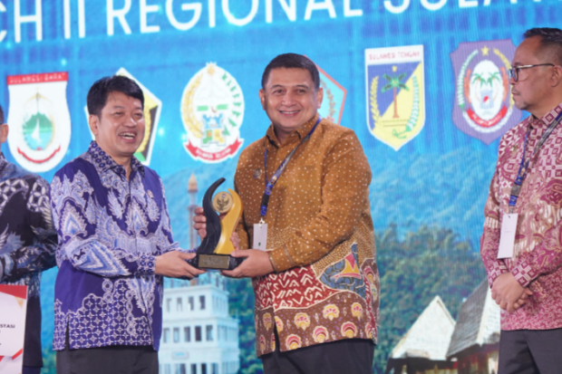 Pemkot Makassar Terima 2 Penghargaan Pemda Berprestasi 2026 dari Kemendagri