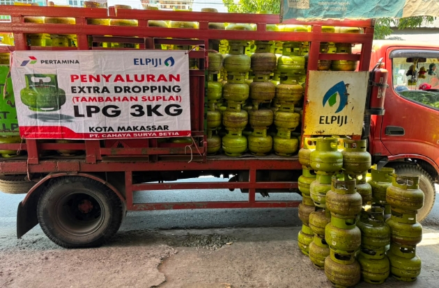 Pertamina Perkuat Pasokan LPG 3 Kg di Makassar, Tambah 60.000 Tabung