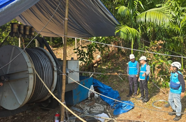 PLN Mulai First Stringing SUTT Bungku, Dorong Pertumbuhan Industri Morowali