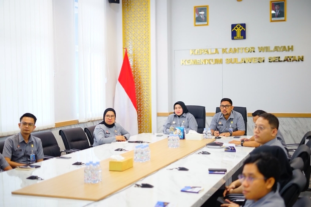 Kemenkum Sulsel Ikuti Rapat Persiapan Seleksi Sekolah Kedinasan 2026