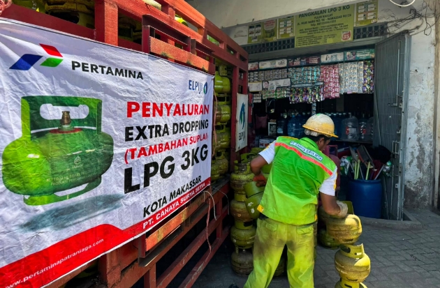 Pertamina Perkuat Suplai LPG 3 Kg di Sejumlah Wilayah Sulawesi
