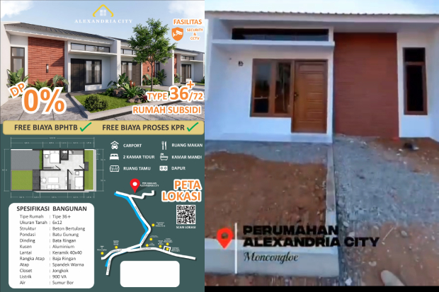 Gandeng Tiga Bank, Perumahan Subsidi Alexandria City Moncongloe Gelar Akad Massal 50 User