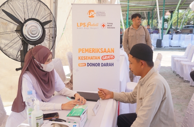 LPS Hadirkan Layanan Kesehatan Gratis & Donor Darah di 5 Daerah Sulsel