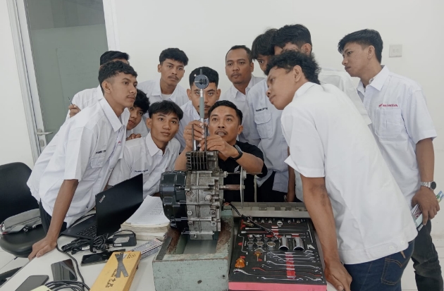 Asmo Sulsel Tingkatkan Skill Mekanik AHASS lewat Technical Training Level 2