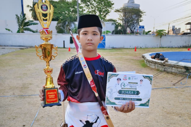 Siswa SD Maros Juara Panahan Tradisional Sulsel