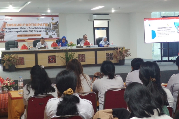 Perkuat Layanan KB, BKKBN Sulsel Ajak Fasyankes Toraja Utara Penguatan Tata Kelola Alkon
