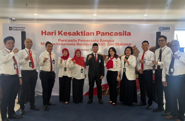 BRI BO Panakkukang Perkuat Semangat Persatuan di Hari Kesaktian Pancasila