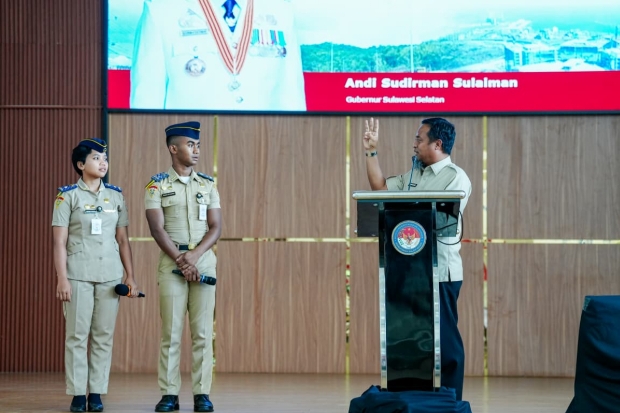 Gubernur Bekali Praja IPDN Sulsel tentang Integritas, Kejujuran dan Kerja Keras