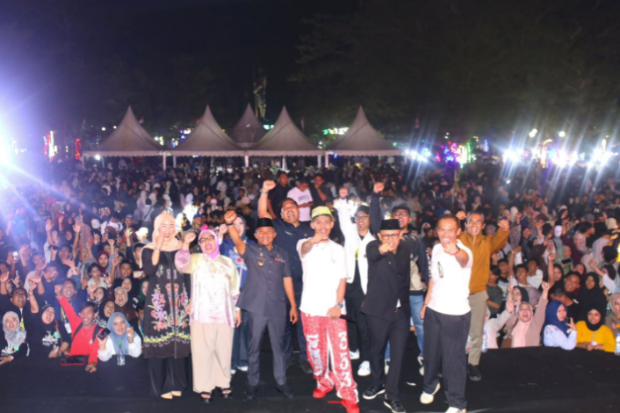 Gau Maraja 2026 Ditutup Meriah, Jacson Zeran Bikin Lapangan Merdeka Bergemuruh