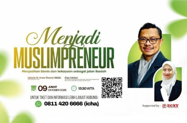 Imam Shamsi Ali Hadir di Makassar, Bahas Harta dan Kesuksesan dalam Islam