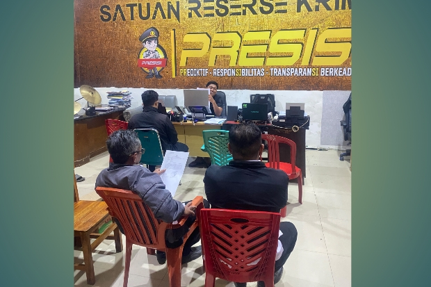 Kepsek SMPN 1 Sinoa Bantaeng Laporkan Dugaan Penganiayaan