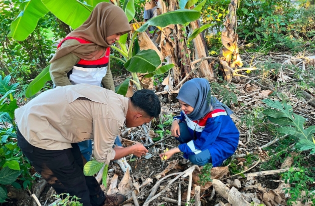 Pertamina dan UPT Kebun Raya Pucak Eksplorasi Flora Lokal di Bone