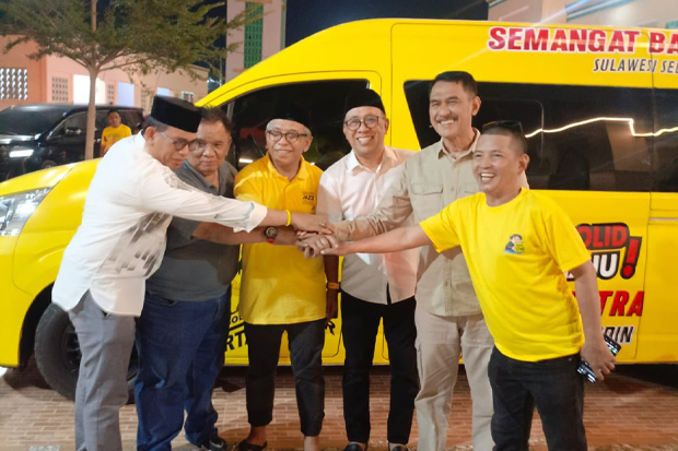 Sambut IAS Malam-malam, Nirwan Arifuddin Diminta Jaga Kesolidan Golkar Bulukumba
