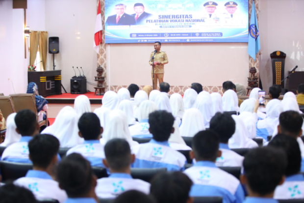 Kemenaker Gelontorkan Anggaran Pelatihan Vokasi di Bone, 208 Peserta Ikuti 11 Kejuruan