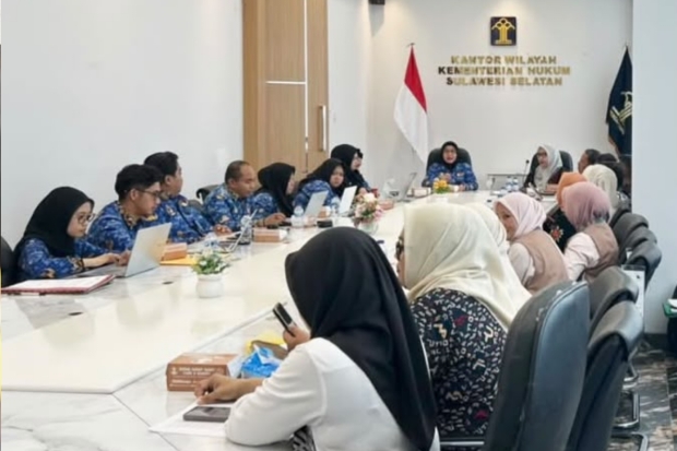 Kanwil Kemenkum Sulsel Harmonisasi Enam Produk Hukum Luwu Utara