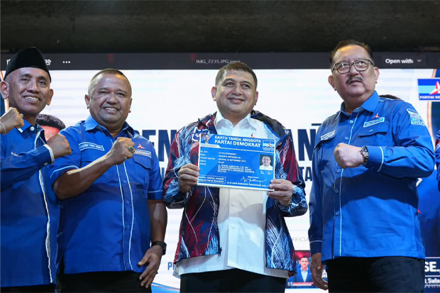 Resmi Gabung Demokrat, Appi Ajak Kader Bersama-sama Besarkan Partai