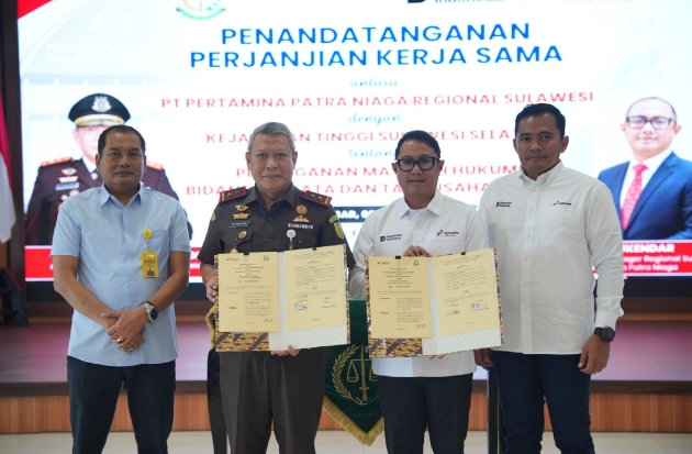 Sinergi Pertamina - Kejati Sulsel Jaga Kelancaran Layanan Energi