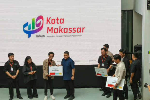 Logo HUT Makassar, Simbol Merawat Budaya dan Menyalakan Harapan