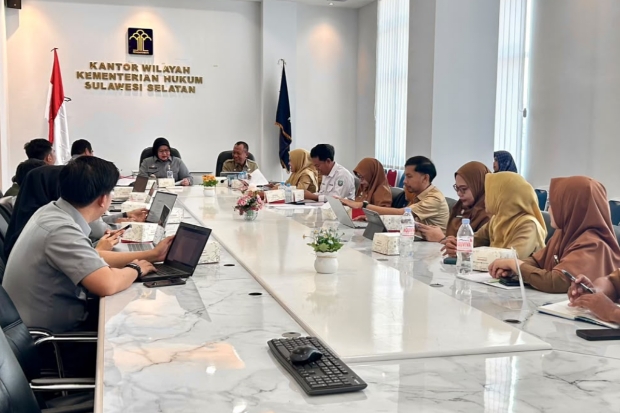 Kemenkum Sulsel Harmonisasi Empat Rancangan Produk Hukum Daerah Kabupaten Soppeng