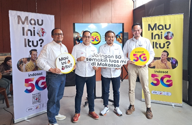 Indosat Perkuat Jaringan 5G di Makassar, Dukung Aktivitas Digital Masyarakat