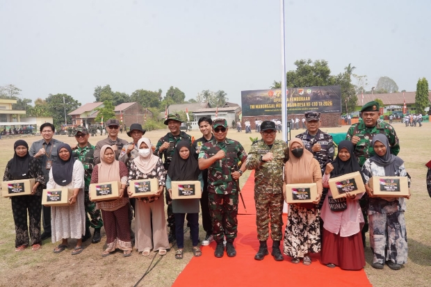 Pelaksanaan TMMD di Kabupaten Gowa Didukung Dana Rp1,5 Miliar