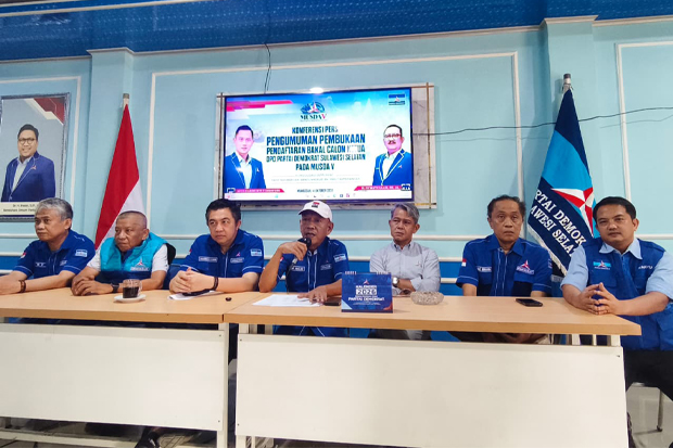 Bursa Calon Ketua Demokrat Sulsel Resmi Dibuka, Kader Baru Bisa Langsung Maju