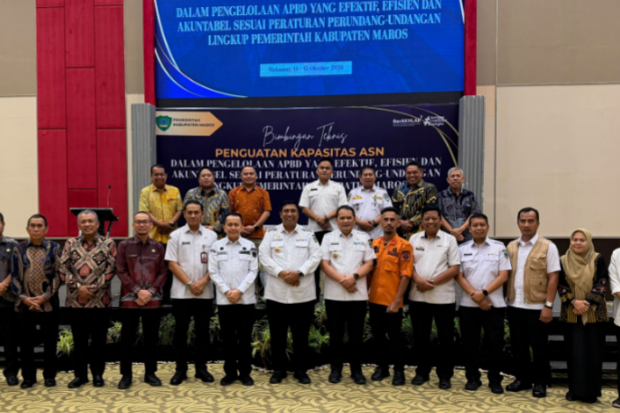 BKPSDM Maros Gelar Bimtek Penguatan Kapasitas ASN dalam Pengelolaan APBD