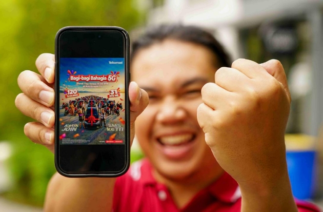 Telkomsel Bagi-Bagi 151 Kendaraan, Transaksi Sering Peluang Menang Makin Besar
