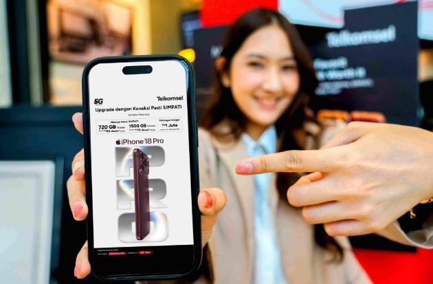 Punya iPhone 18 Pro Kini Lebih Mudah Lewat Bundling Telkomsel