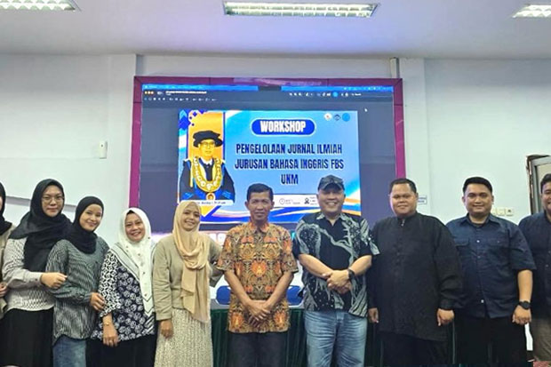 Jurusan Bahasa Inggris FBS UNM Gelar Workshop Pengelolaan Jurnal Ilmiah