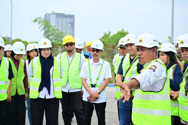 Andi Syahrum Ikuti Pemantauan IPALD Losari dalam ADB Press Tour