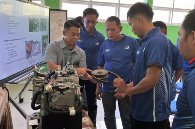 Yamaha Siapkan Siswa SMK di Bone Hadapi Industri Otomotif