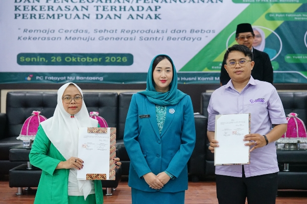 Fatayat NU Bantaeng Gandeng YBH PA Bangkit Cegah Kekerasan Anak-Perempuan