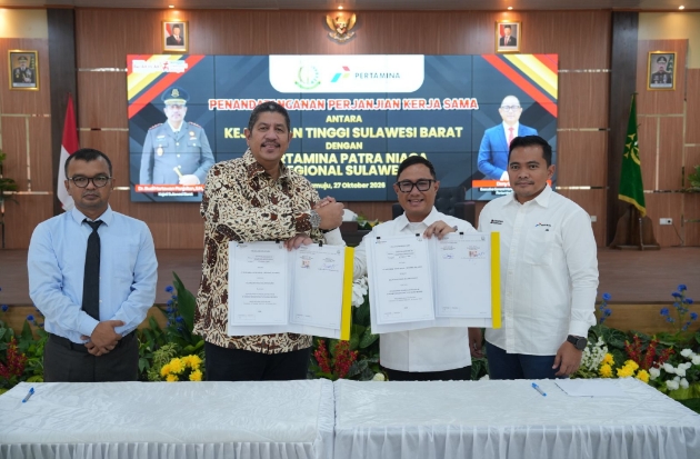 Pertamina dan Kejati Sulbar Perkuat Tata Kelola Penyaluran Energi