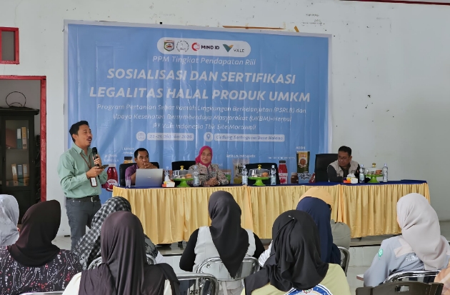 Vale Indonesia Bantu UMKM Morowali Kantongi Sertifikat Halal untuk Perluas Pasar