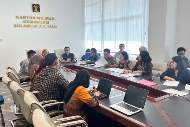 Kanwil Kemenkum Sulsel Harmonisasi Tiga Ranperbup Tana Toraja