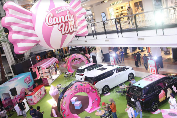 Pameran Kalla Toyota Usung Tema Candy Land