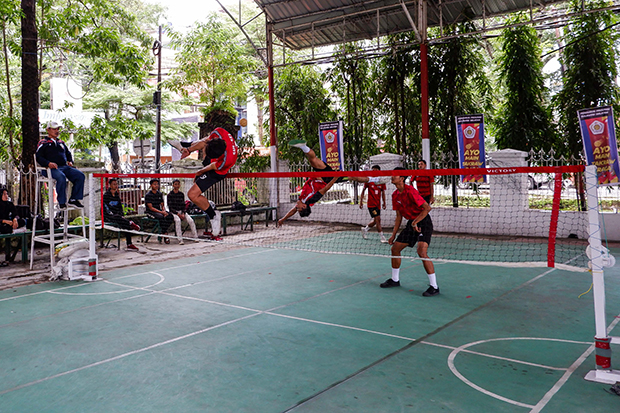 Pengurus Provinsi Persatuan Sepak Takraw Indonesia (PSTI) Sulsel menggelar Seleksi Daerah (Selekda) Atlet di Gedung Mulo Kantor Dinas Pariwisata Pemprov Sulsel, Sabtu (28/1/2023).