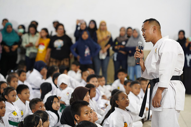 Menurut ketua panitia pelaksana Serka Supriyanto sangat berterima kasih kepada seluruh karateka walaupun selama kegiatan sempat di guyur hujan namun tidak mengurangi semangat dan antusiasme untuk mengikuti ujian.