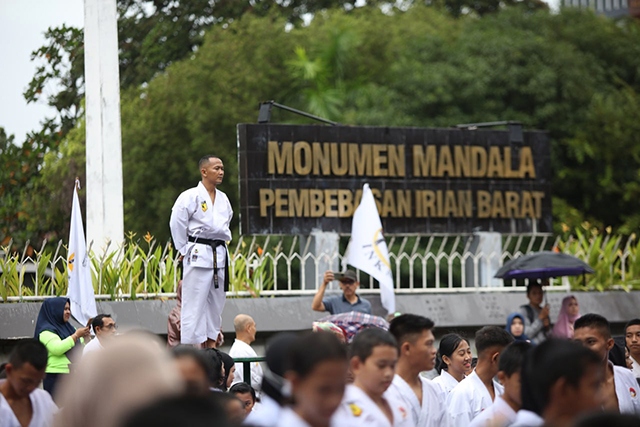 Menurut ketua panitia pelaksana Serka Supriyanto sangat berterima kasih kepada seluruh karateka walaupun selama kegiatan sempat di guyur hujan namun tidak mengurangi semangat dan antusiasme untuk mengikuti ujian.