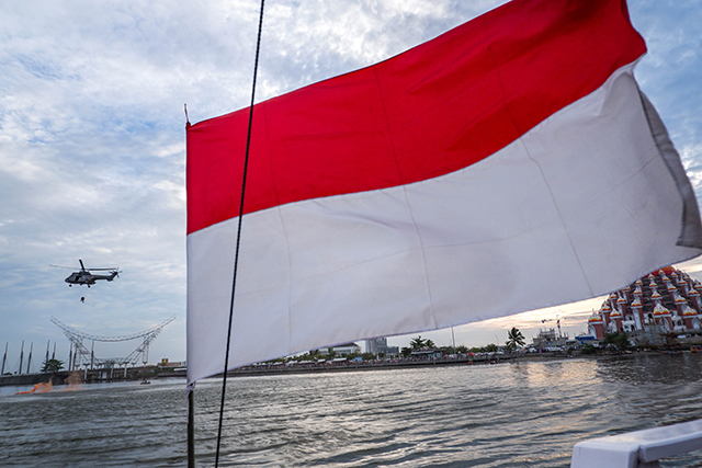 Komando Operasi Udara (Koopsud) II dan jajaran akan ambil bagian dalam gelaran Makassar International Eight Festival and Forum (Makassar F8), di Pantai Losari, Kota Makassar, Rabu (07/09/2022).