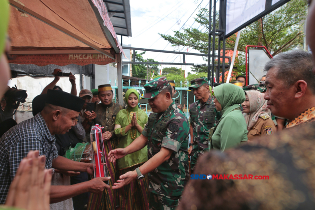 KASAD TNI Resmikan Renovasi Rumah Tidak Layak Huni di Makassar