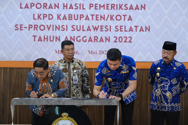 Pemerintah Kabupaten Gowa kembali meraih Opini Wajar Tanpa Pengecualian (WTP) dari Badan Pemeriksa Keuangan (BPK) Republik Indonesia Perwakilan Provinsi Sulawesi Selatan yang ke-11 kalinya.